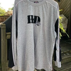 Harley Davidson grey long sleeve